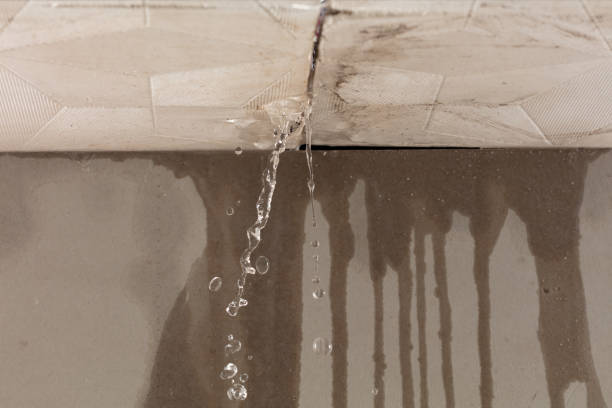 Professional Sewage Cleanup technician working in Sandy Lake, PA